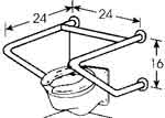 toilet grab bar #64